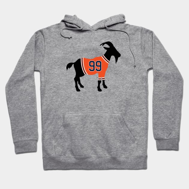 Wayne Gretzky GOAT Hoodie by cwijeta